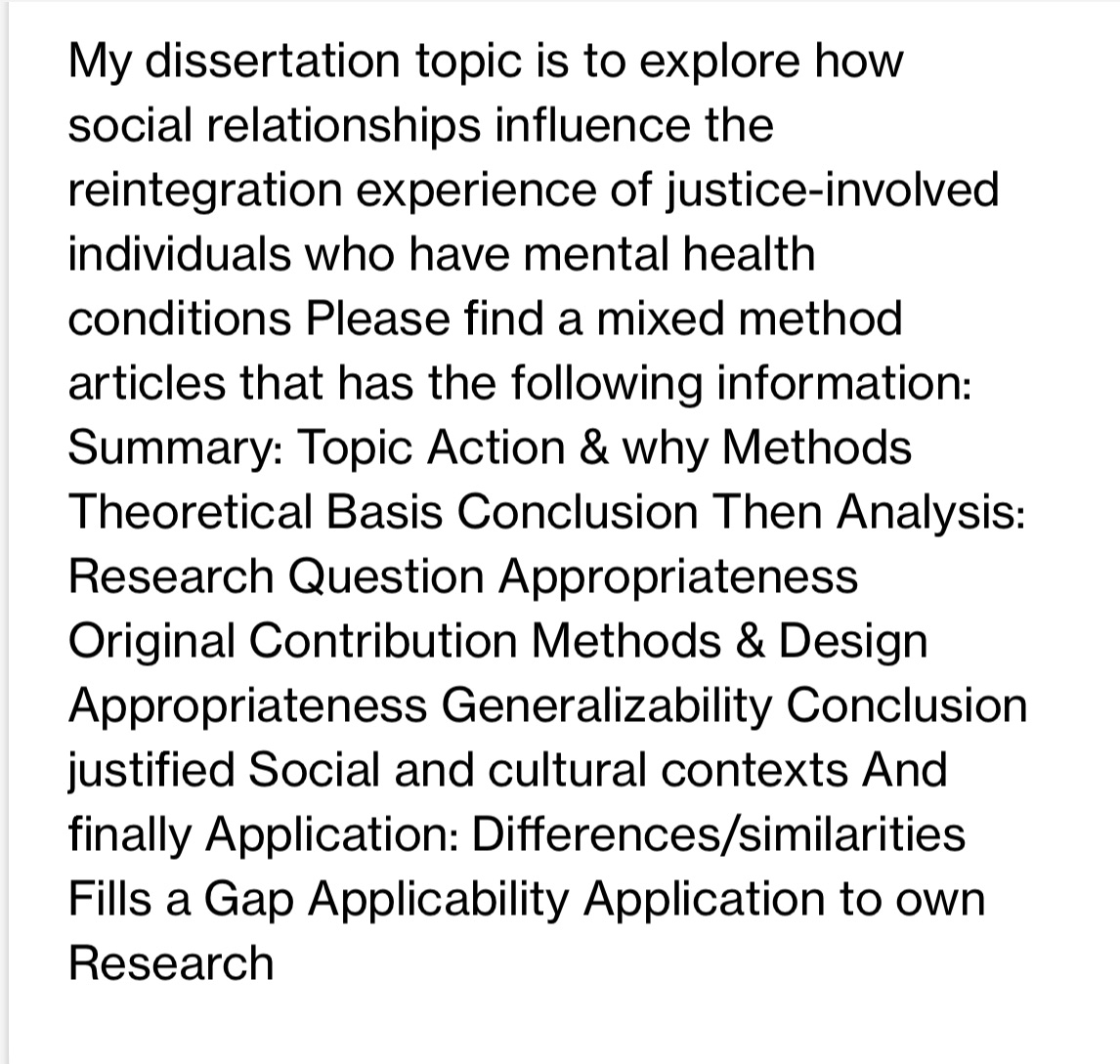 read the following information provided in the