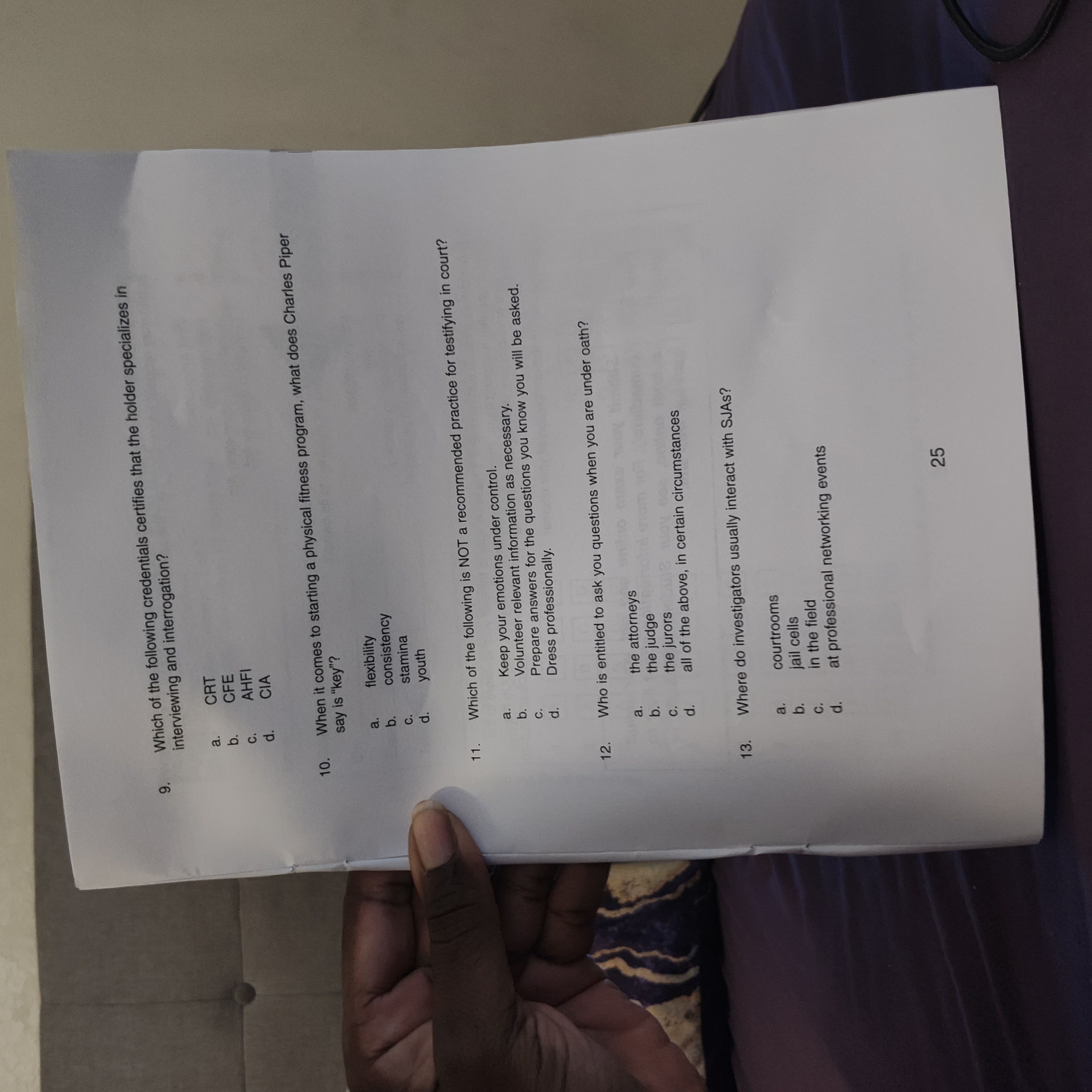 Exam 3 Private Investigator CTF4C Instructions: