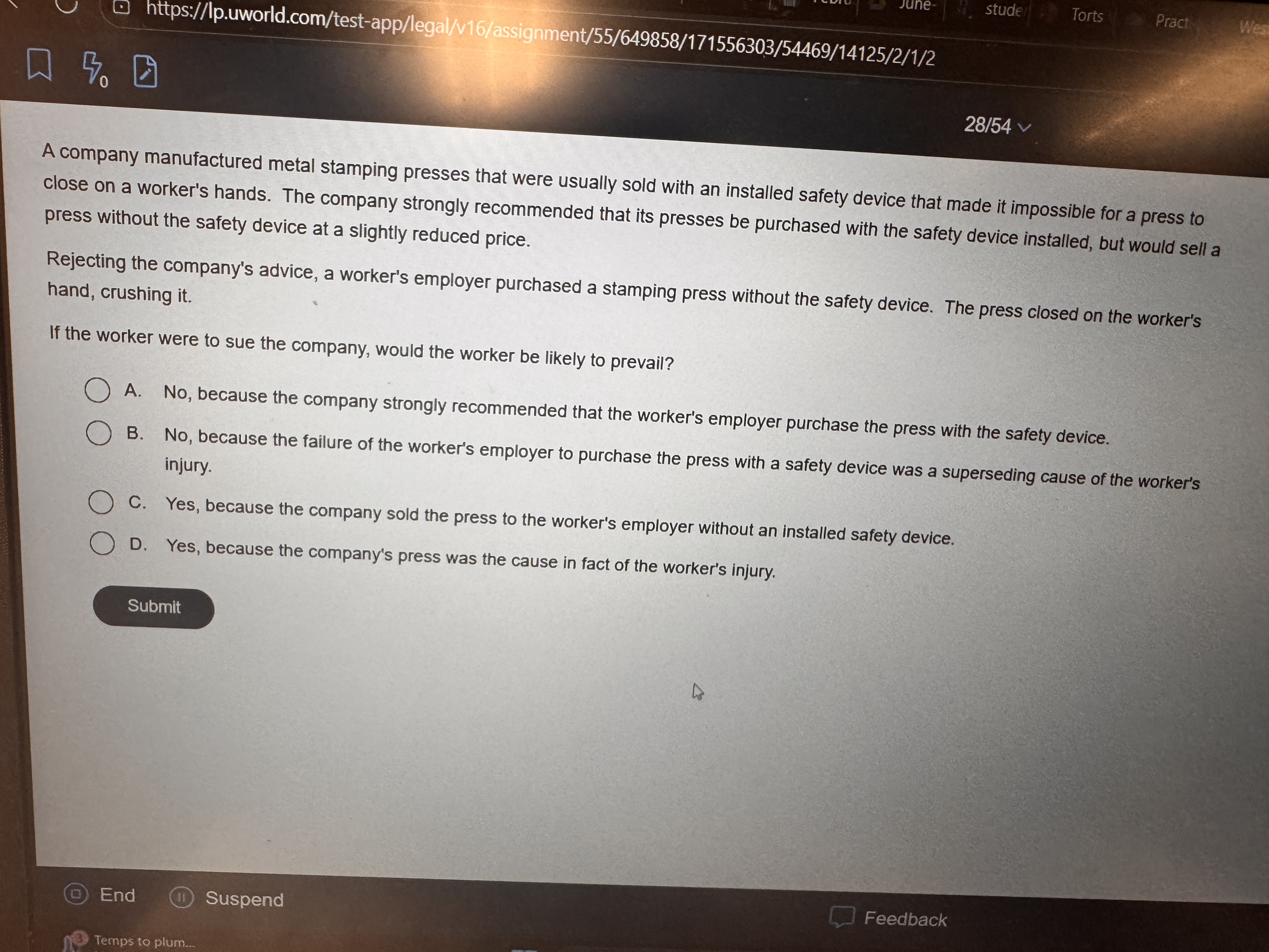 stude Torts Pract Wes