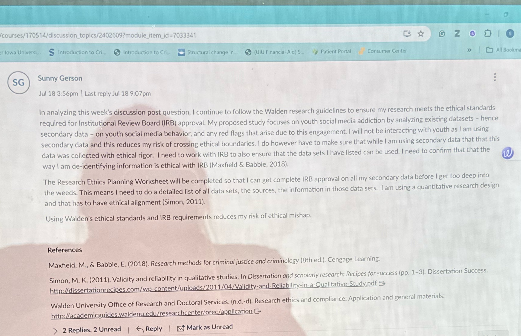 read the information that is provided in the