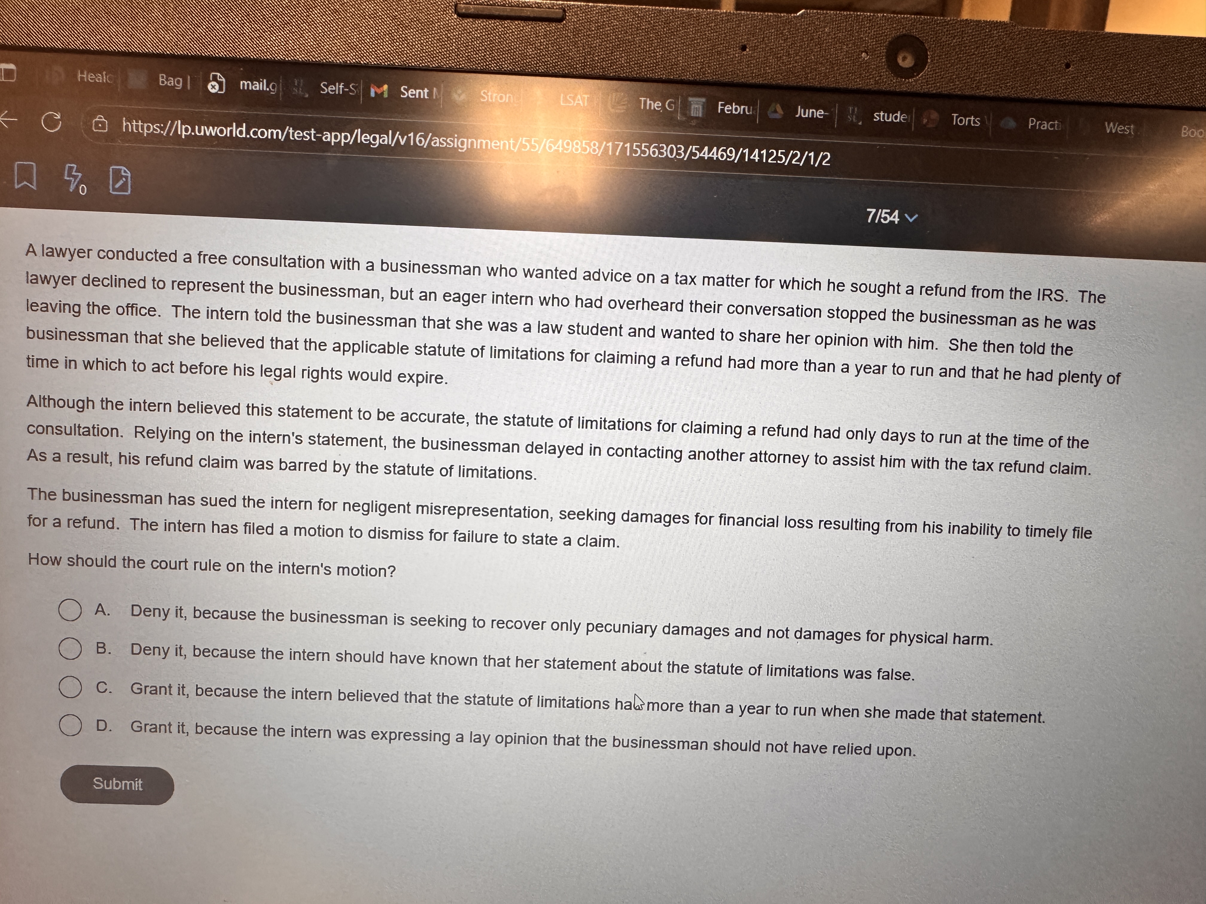 Heald Bag | @ mail.g Self-S M Sent Strong LSAT