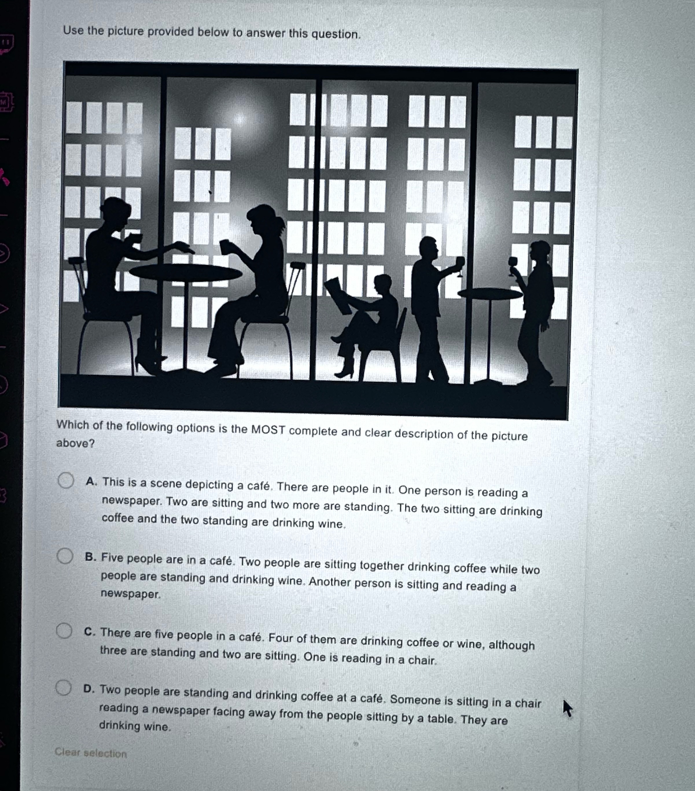 Use the picture provided below to answer this