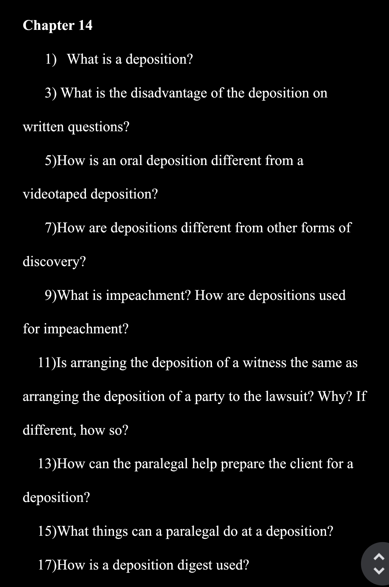 1:52 C A g+ E . . . Chapter 12 1) What is the