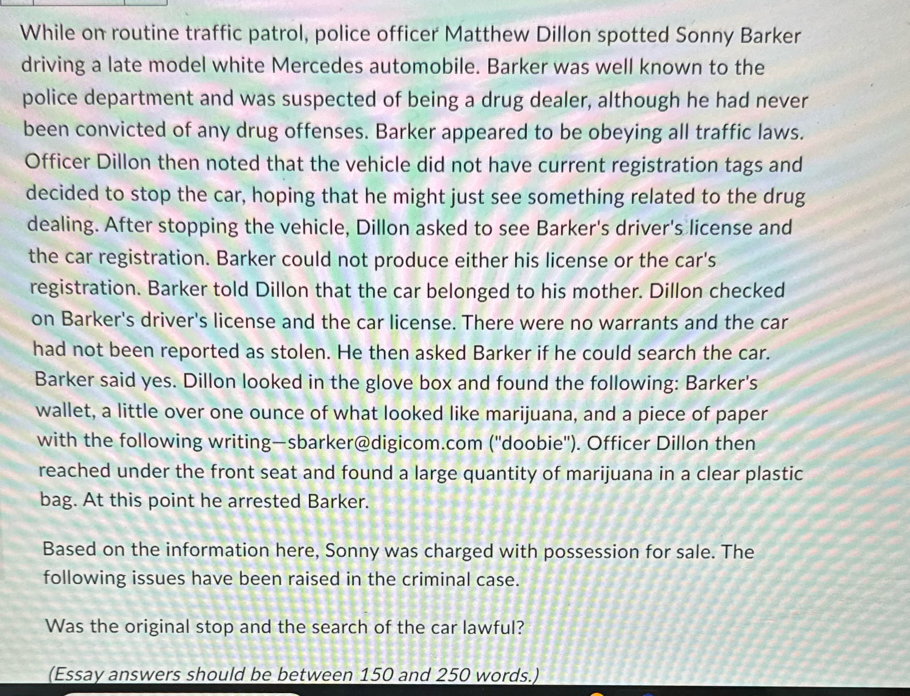 While onr routine traffic patrol, police officer