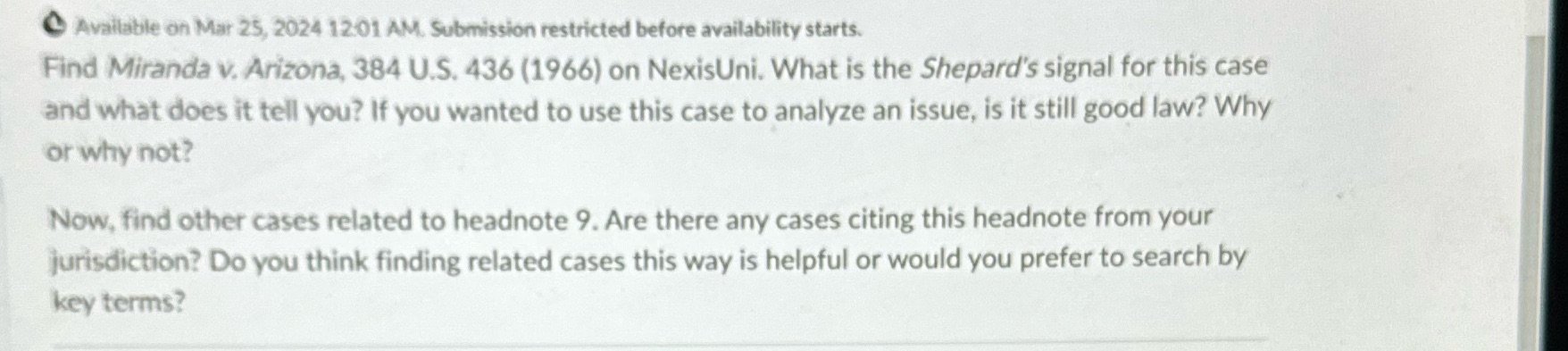Avaitatile on Mar 25, 2024 1201 AM. Submission