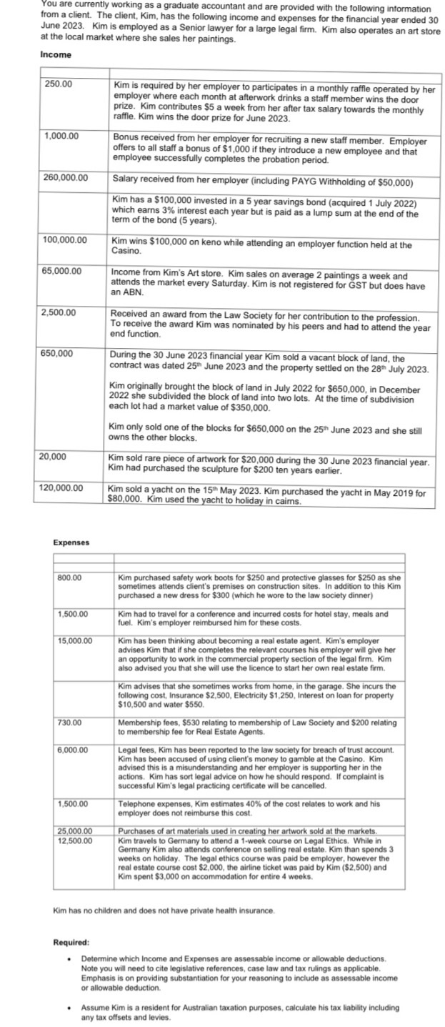 Part B - Advice - Marks 10 There has been much