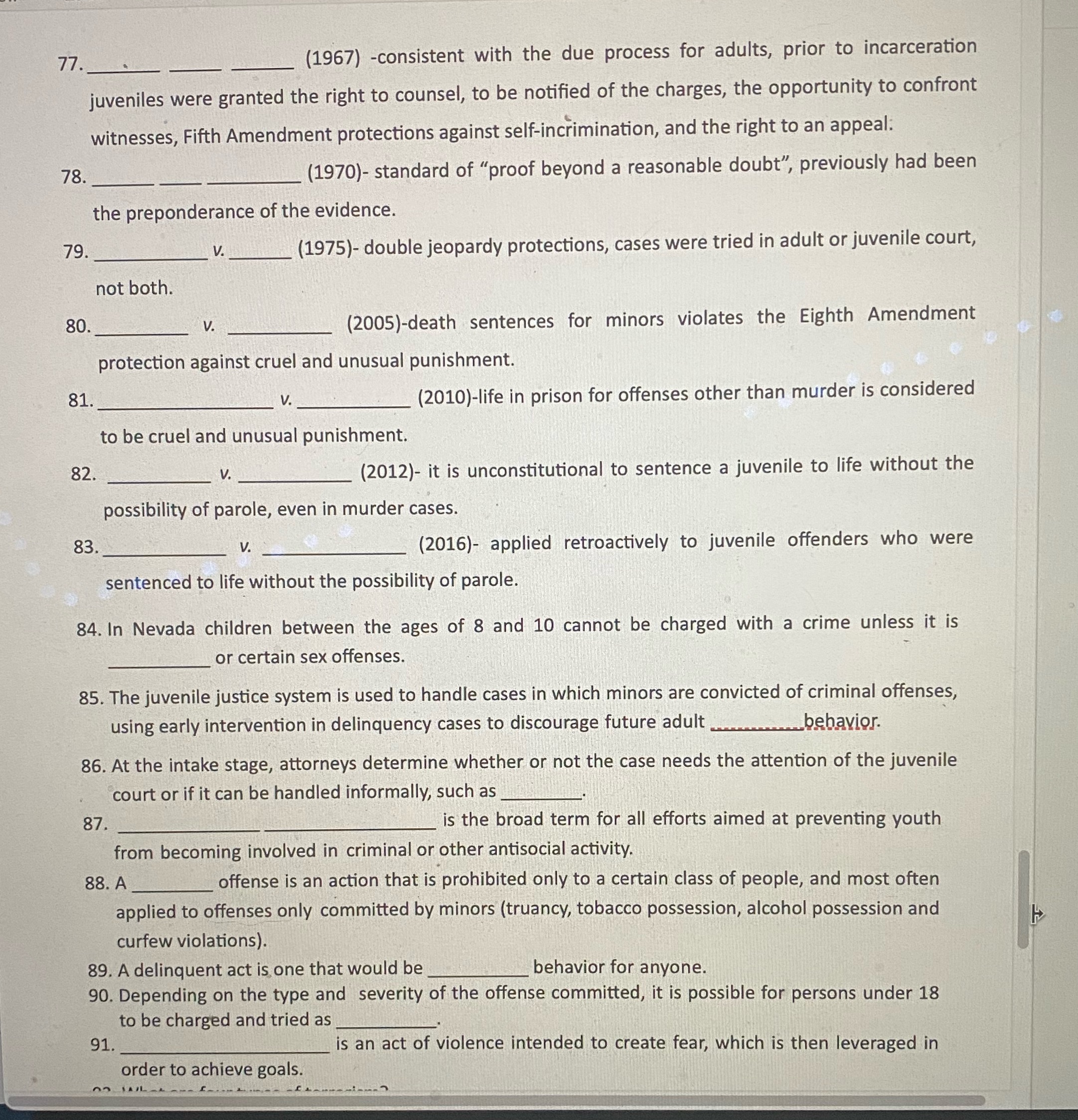 77, . (1967) _consistent with the due process for