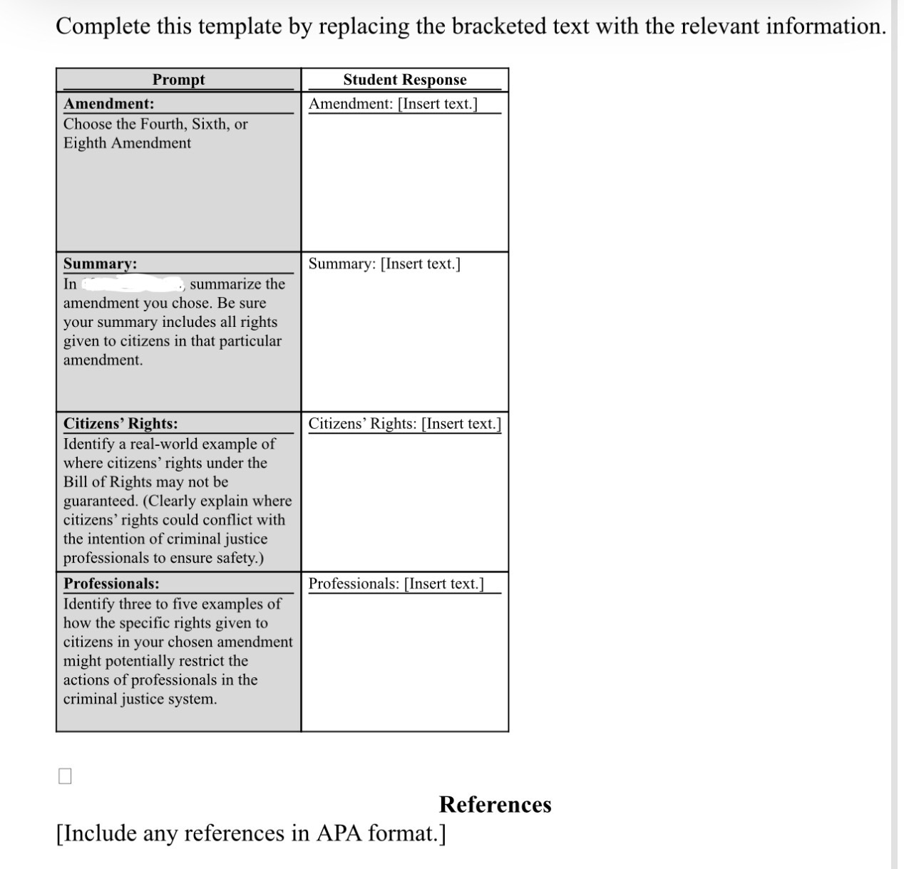 Overview In this assignment, I will explain how