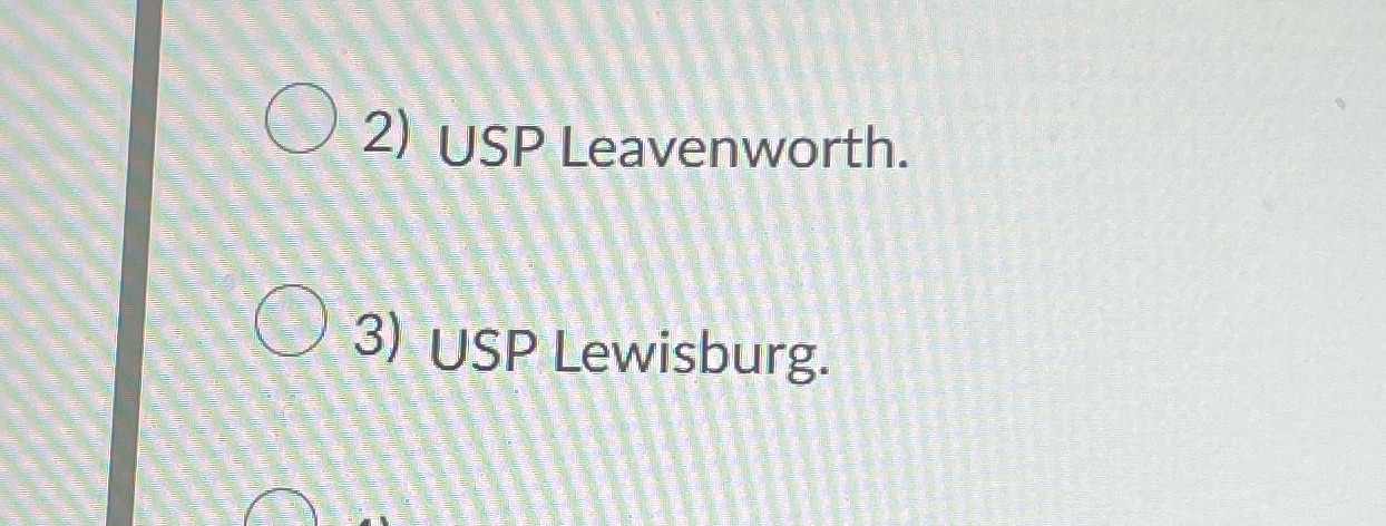 The first maximum - security federal prison was1)