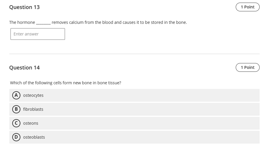 Question 11 Where would we find yellow bone
