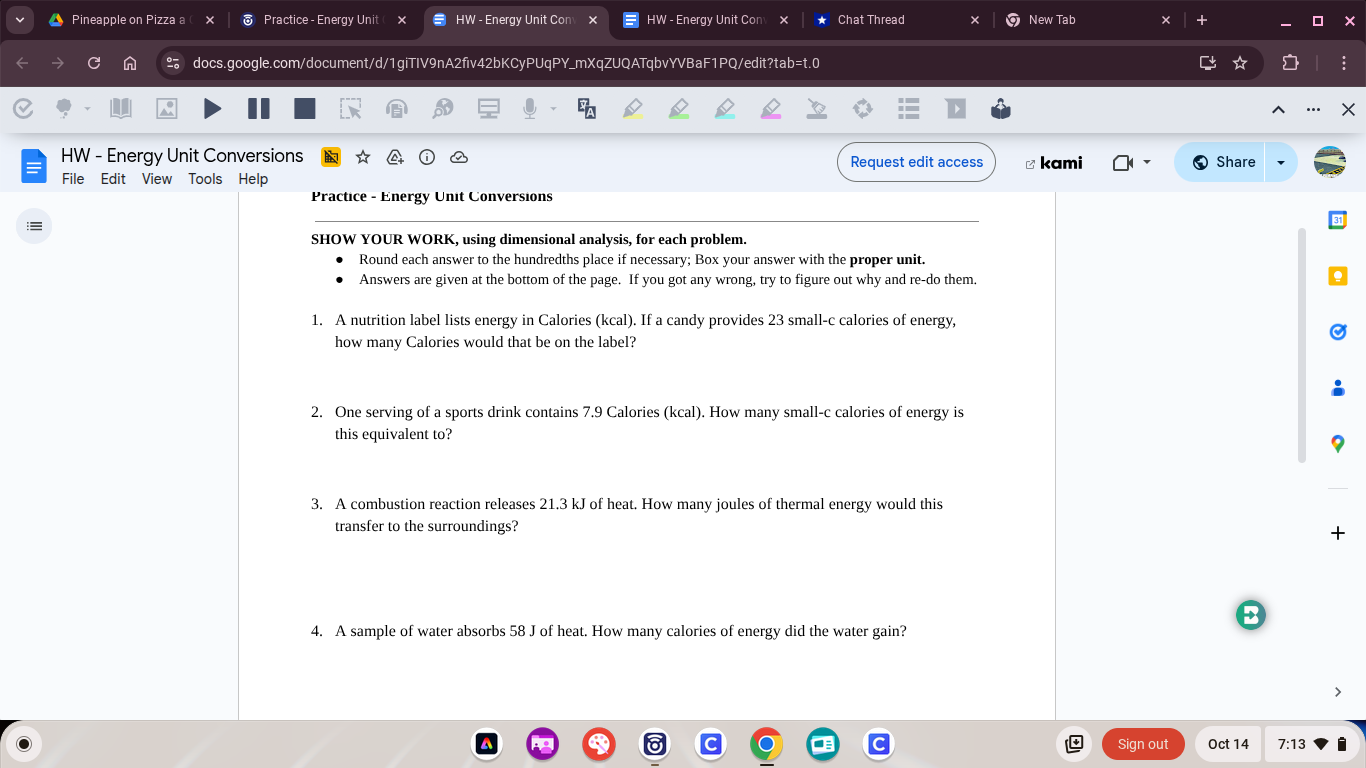 the questions & HW- Energy Unit Co  style=