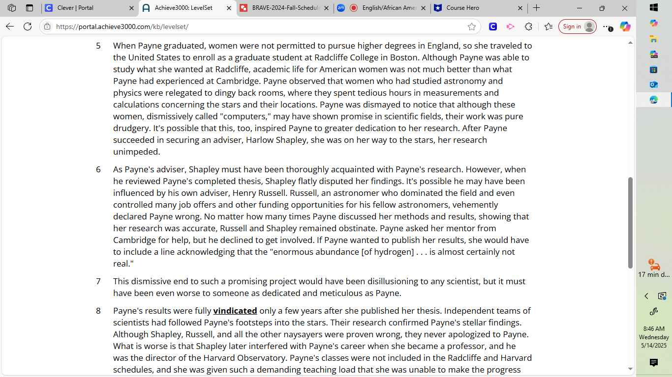 0 | & Cever| Portal X A) Achieve3000: LevelSet =X