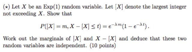Please see attached for question.Let X be an