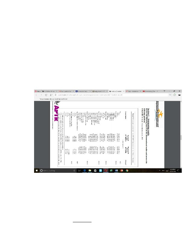 The full question with the table are attached . i