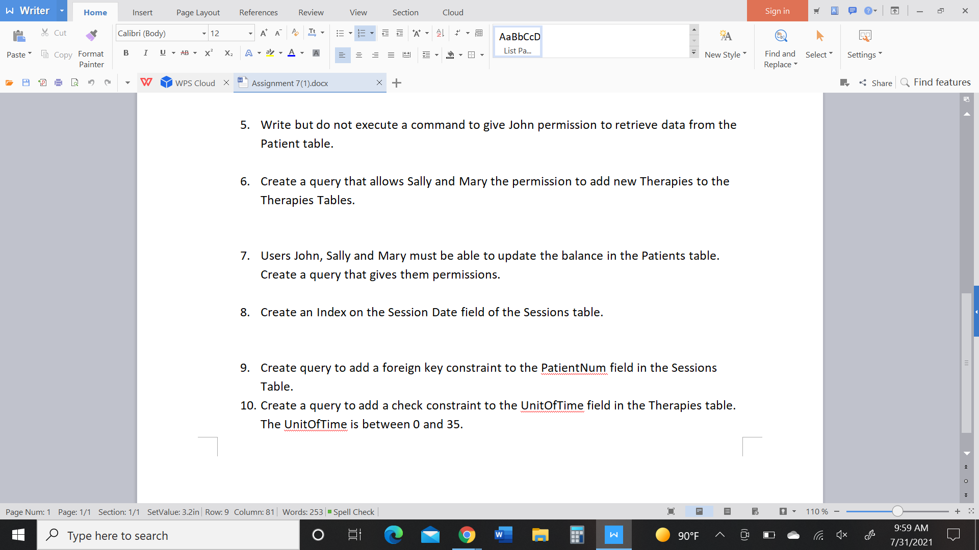 Can someone please explain how to do these SQL