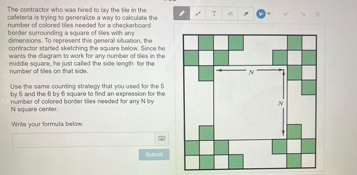 The contractor who was hired to lay the tile in