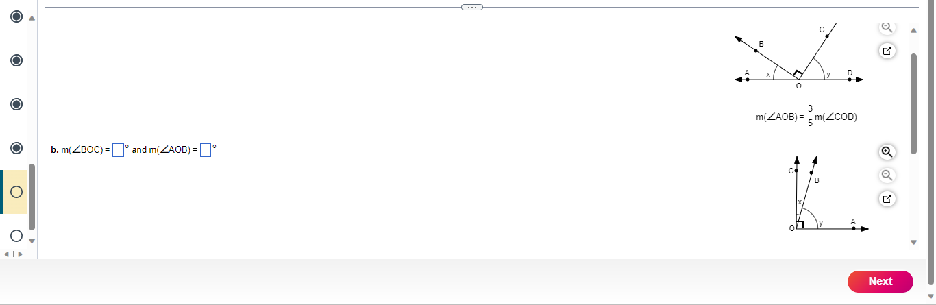 In parts (a) and (b) of the following figures,