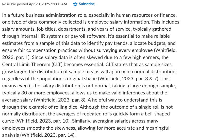 Business discuss Rose Par posted Apr 20, 2025