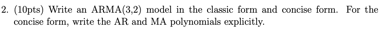 require mathematical calculations 2. (10pts)