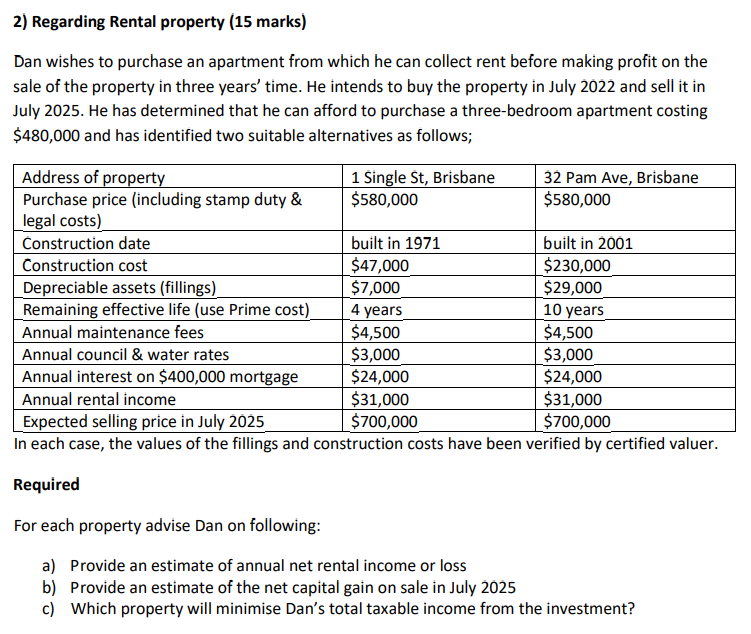 Instructions: Your case study is not just a list