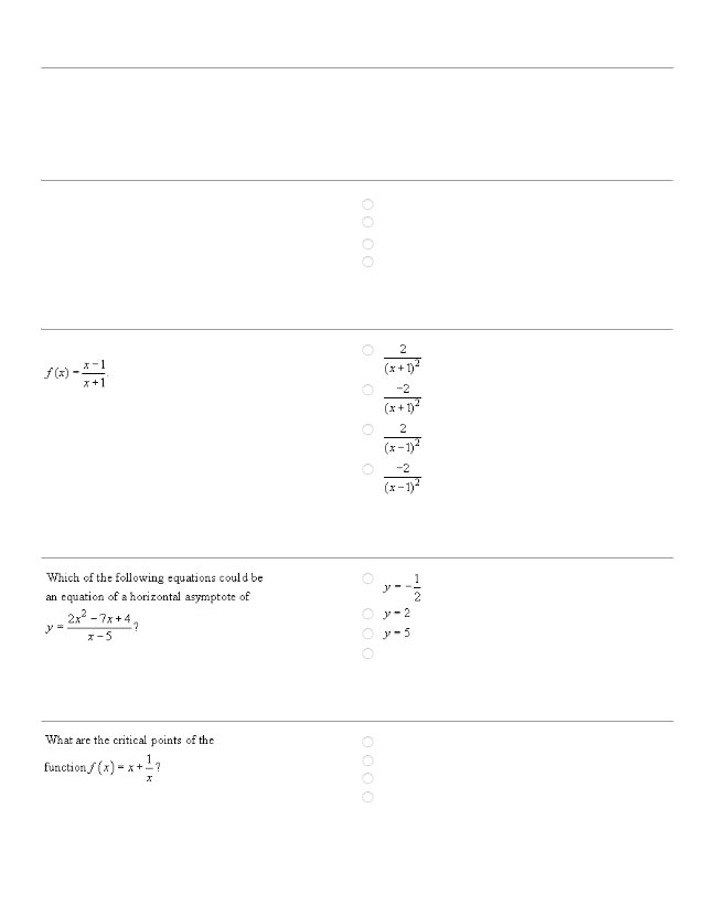 Need answers to this ASAP. Work does not need to