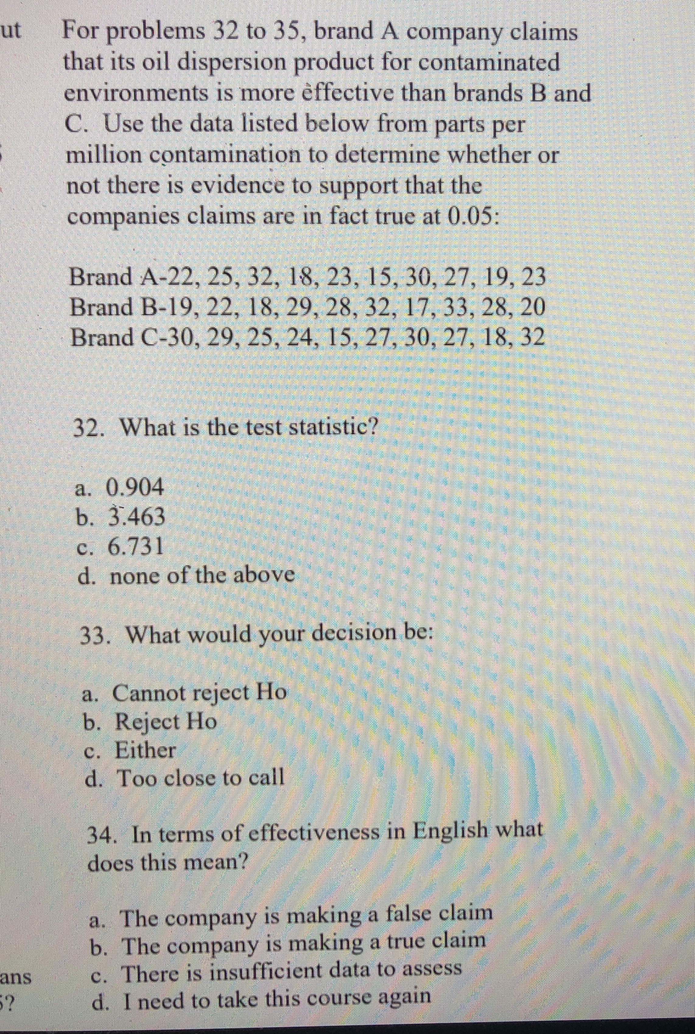 Could you answer 32-34 ut For problems 32 to 35,