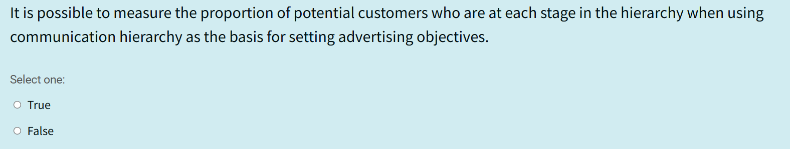 What is the correct answer? It is possible to
