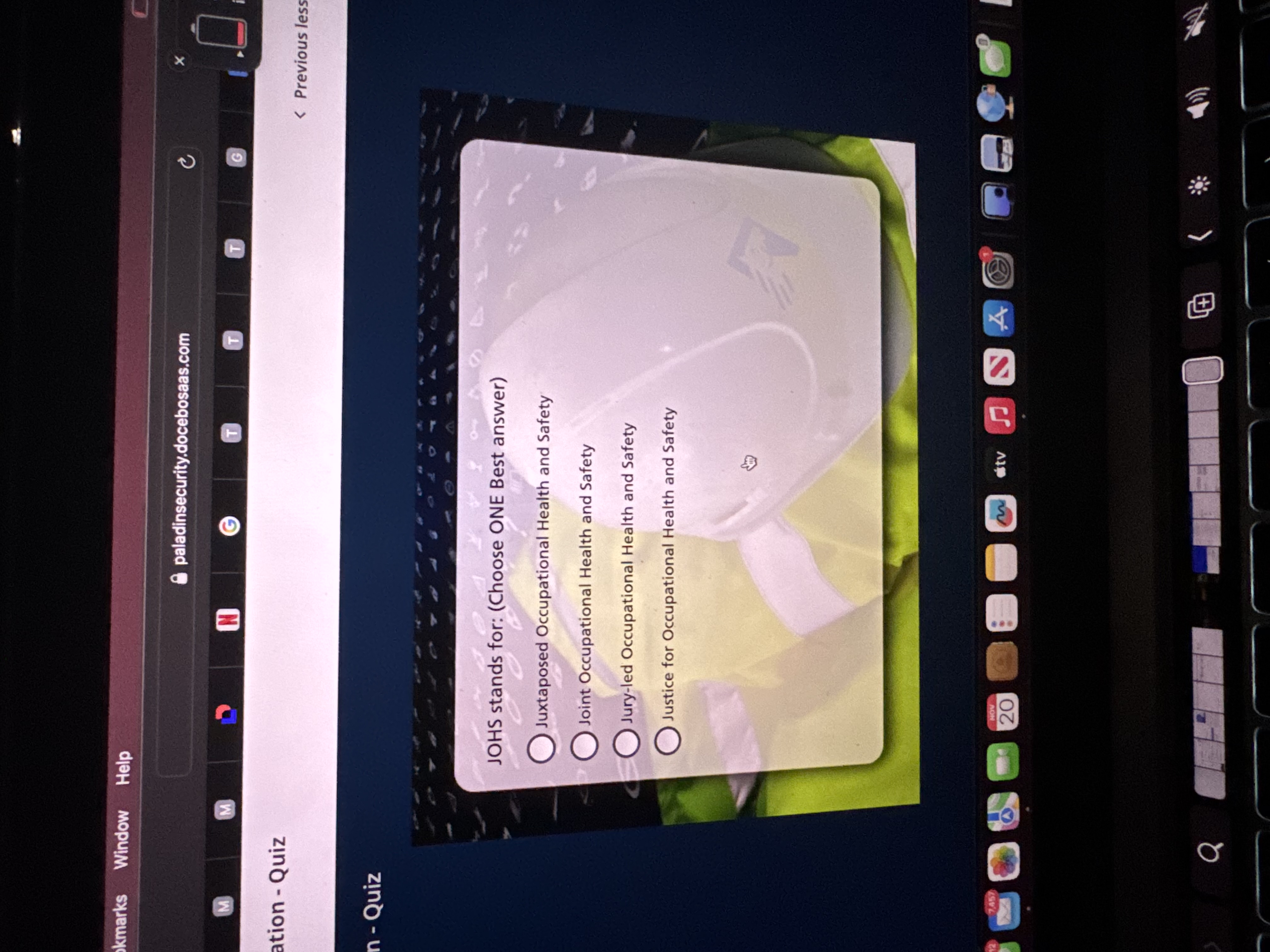 The answer kmarks Window Help