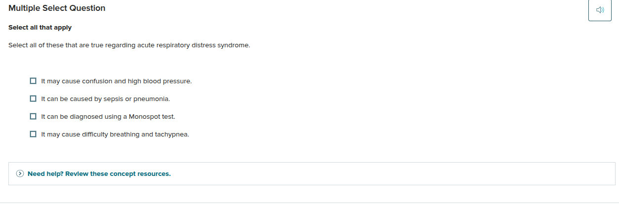 Multiple Select Question Select all that apply