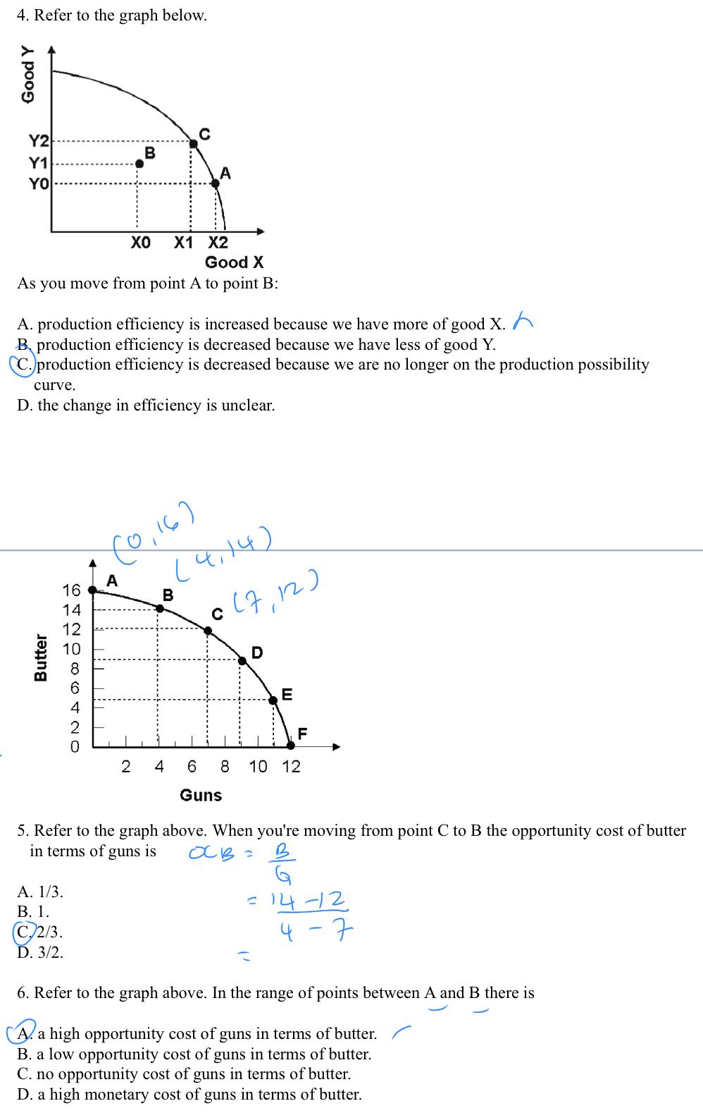 4. Refer to the graph below. XO X1 x2 Good X As