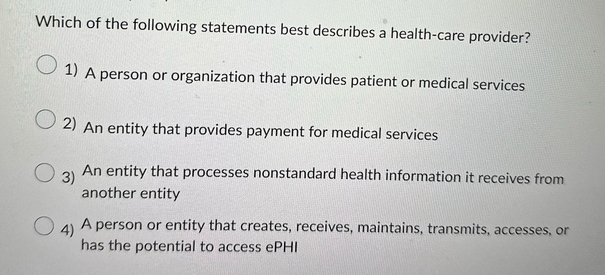 Solve Which of the following statements best