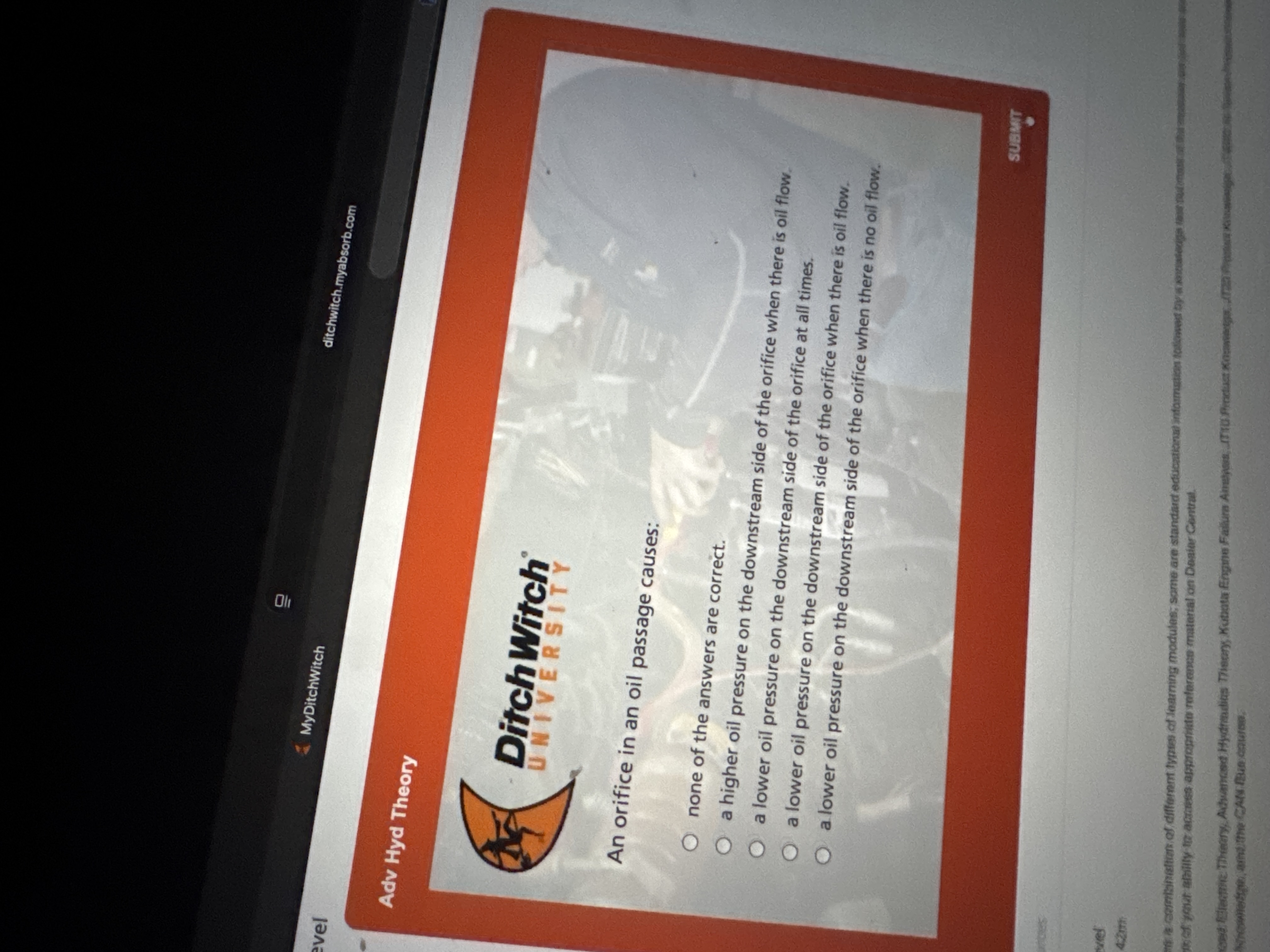 The right answer MyDitchWitch