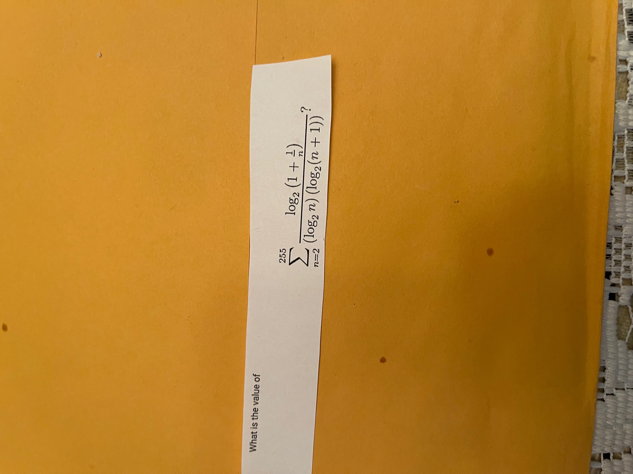 Loti told Mil to solve the attached problem and