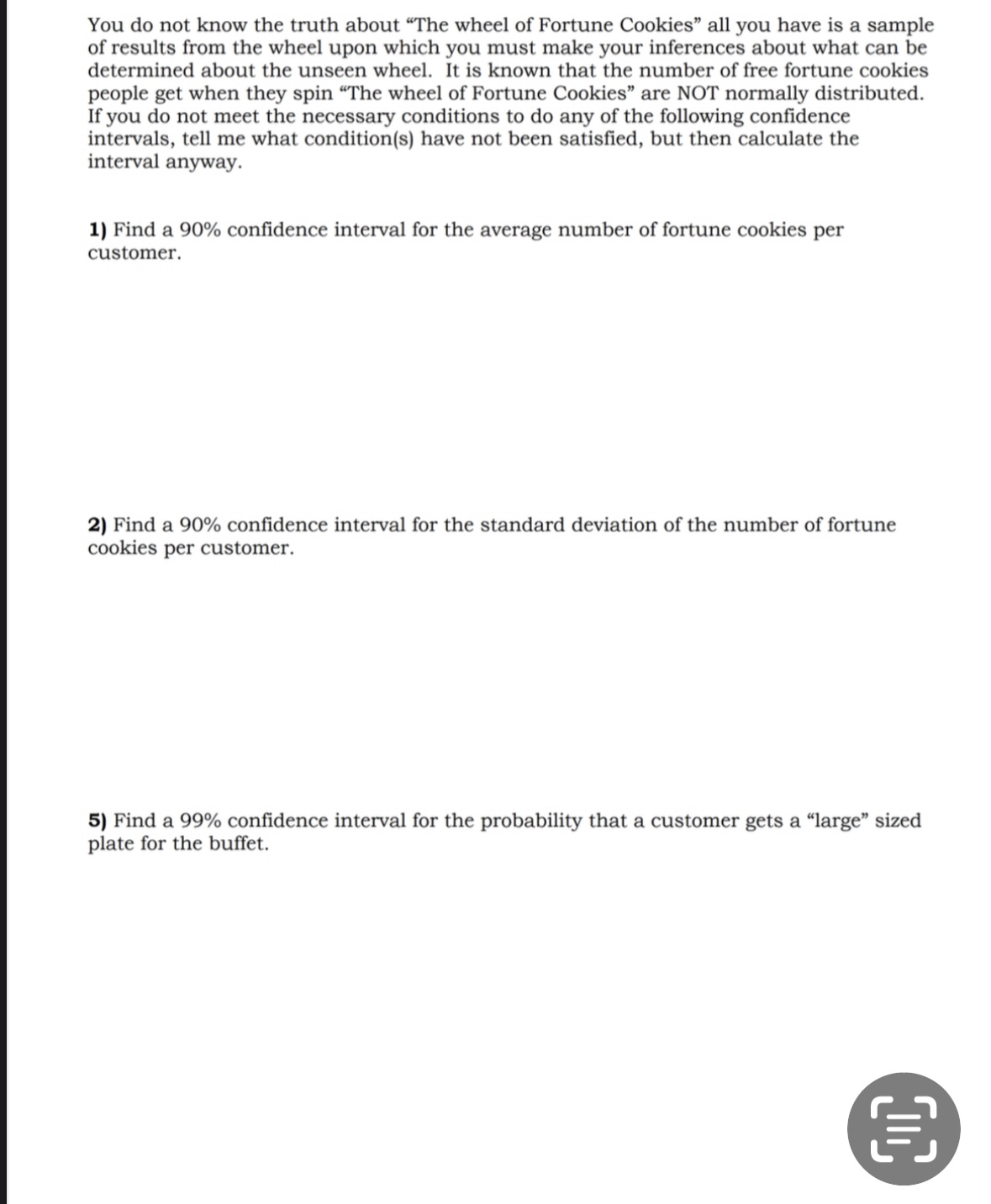 Name: Class Time: Prep check #: or Written HW #: