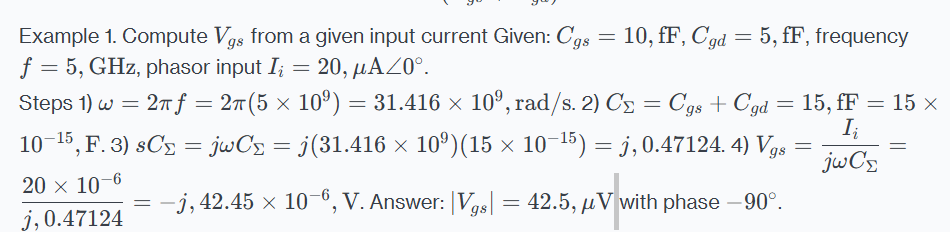 can you explain Ii? Example 1. Compute Vas from a