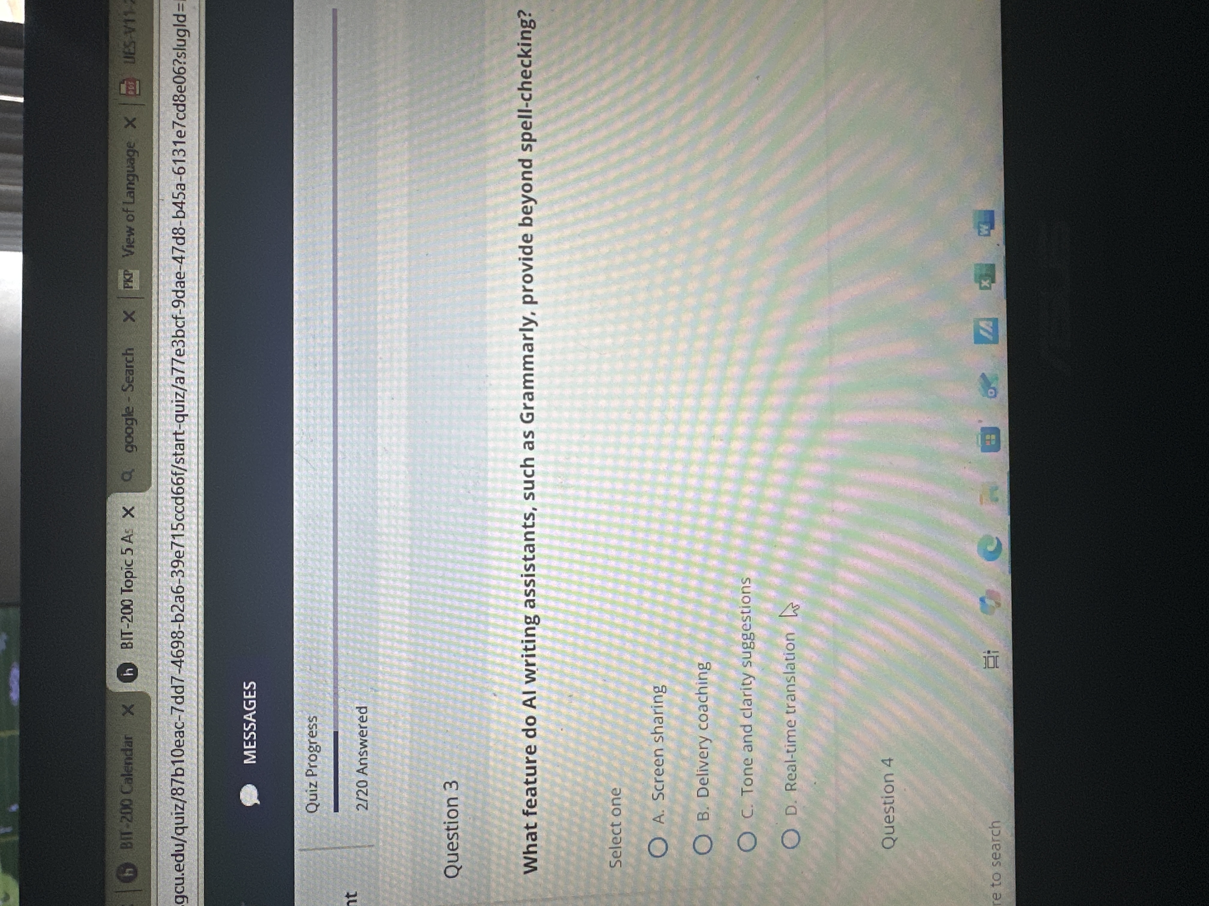 What's the answer to this multiple choice