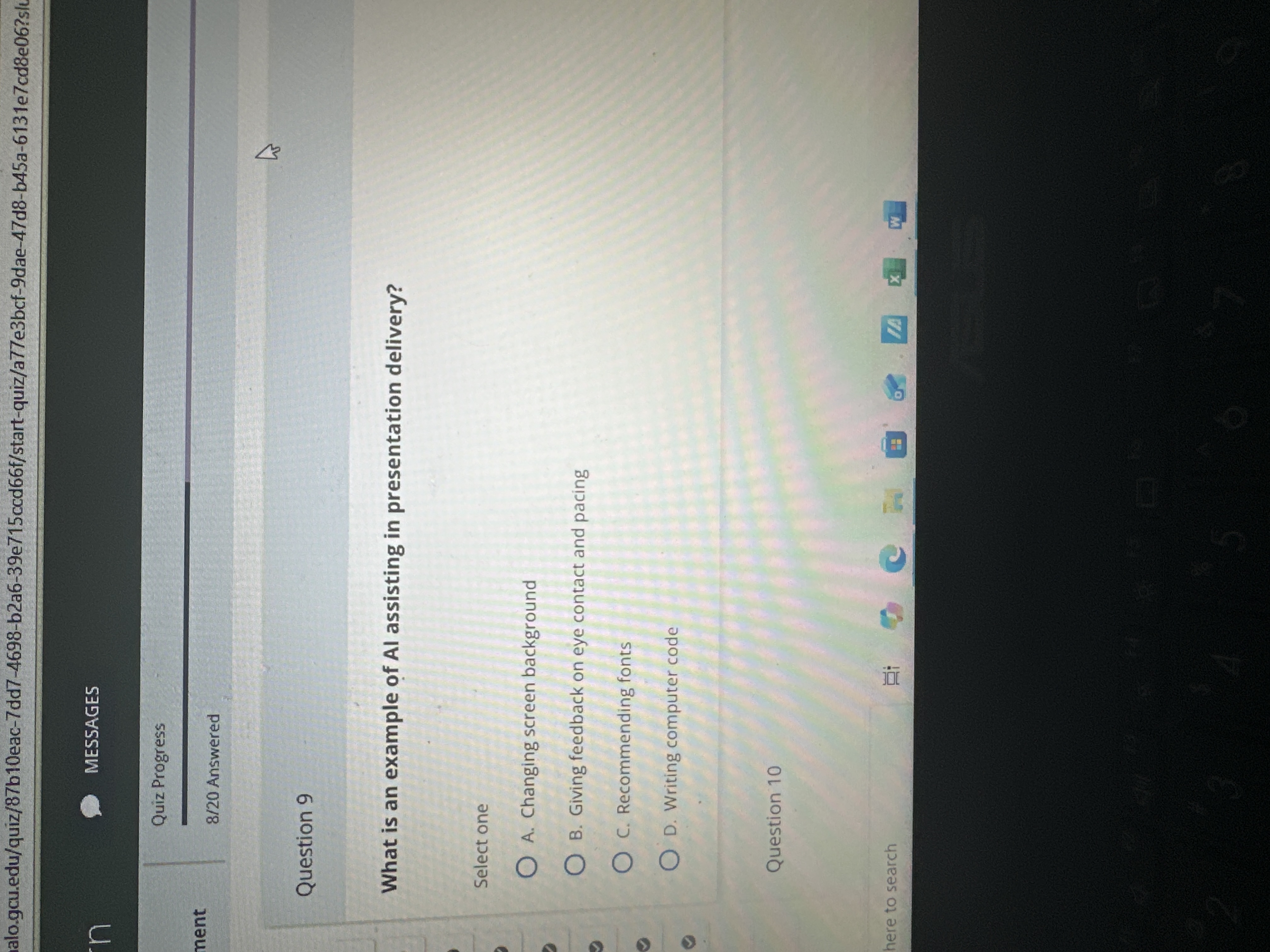 What's the answer to this multiple choice
