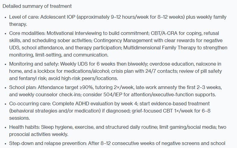what is the rest of this? Detailed summary of