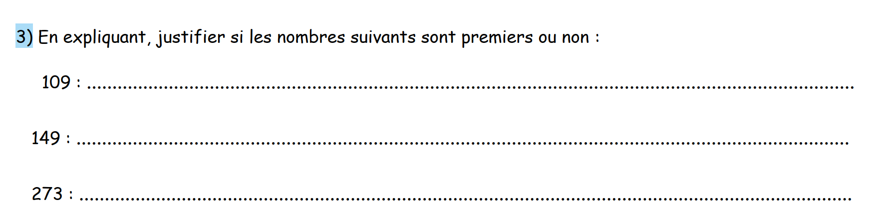 Aide moi stp 3) En expliquant, justifier si les