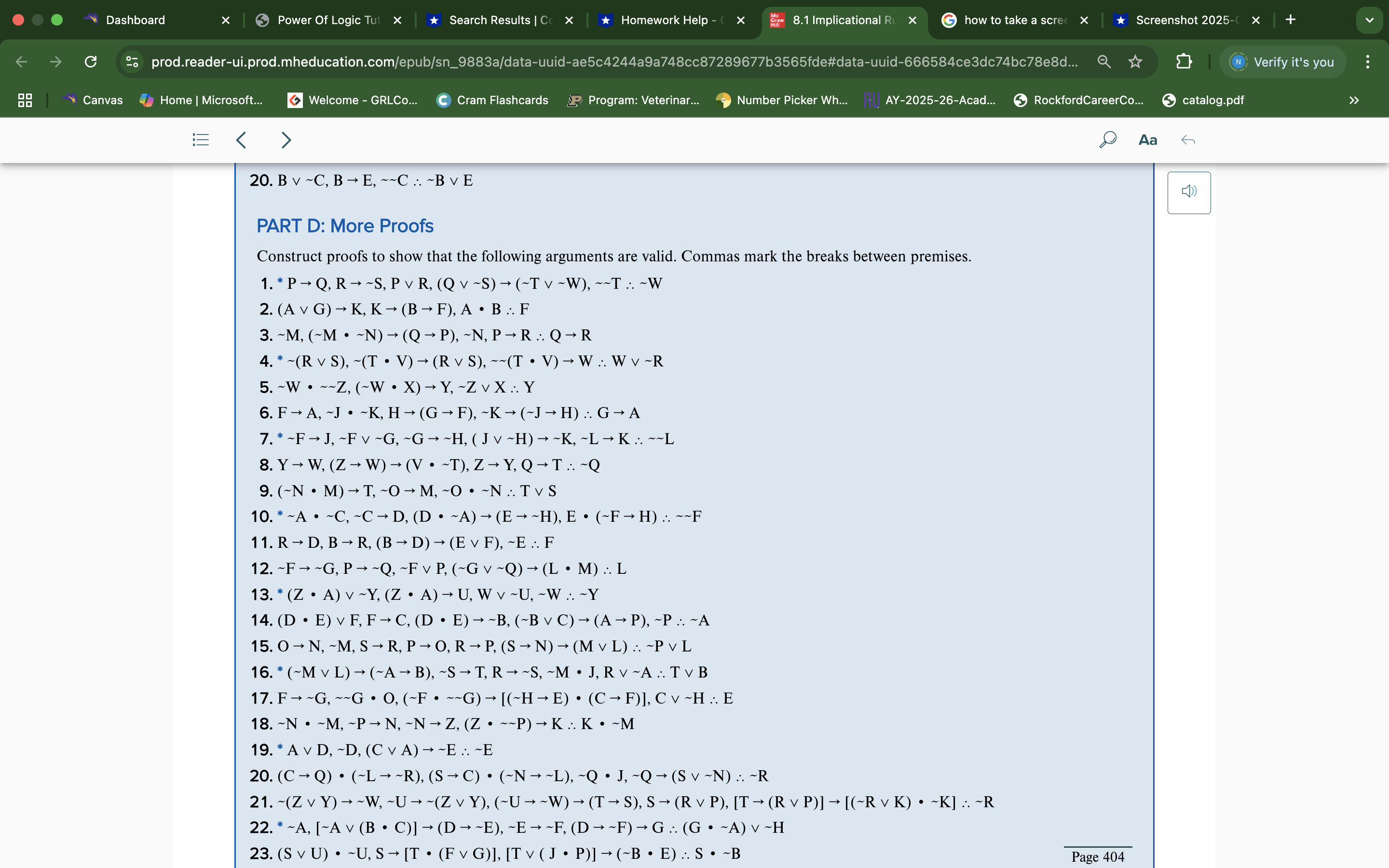 * Dashboard X Power Of Logic Tut X * Search