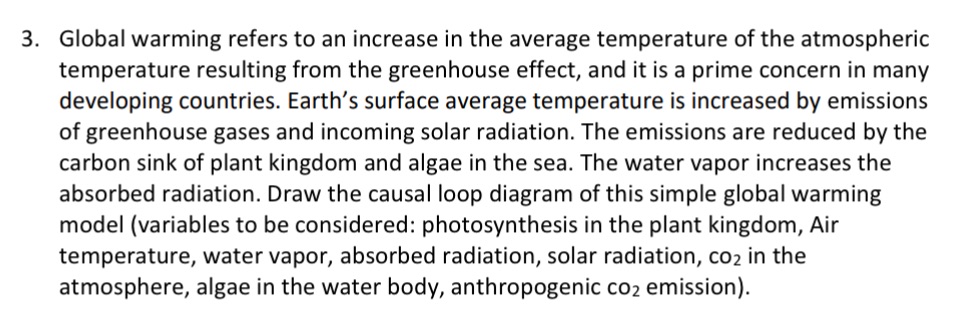 3. Global warming refers to an increase in the