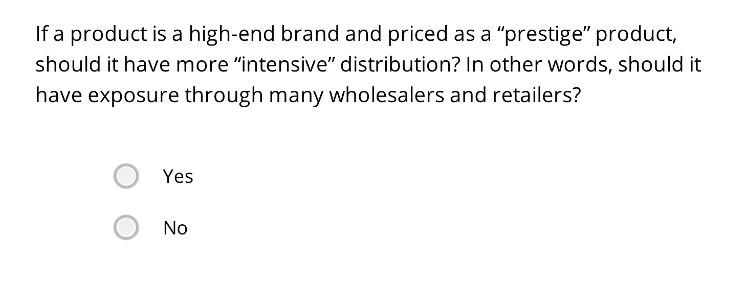 solve If a product is a high-end brand and priced
