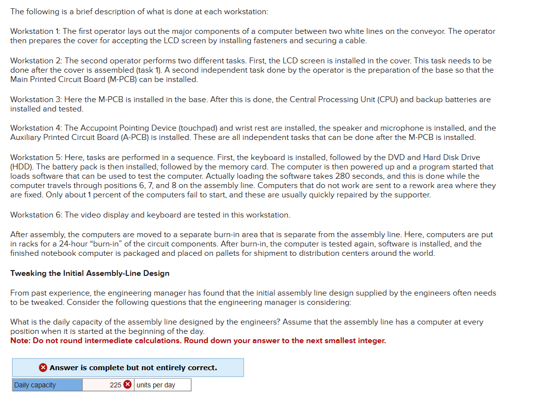A Notebook Computer Assembly Line A manufacturing