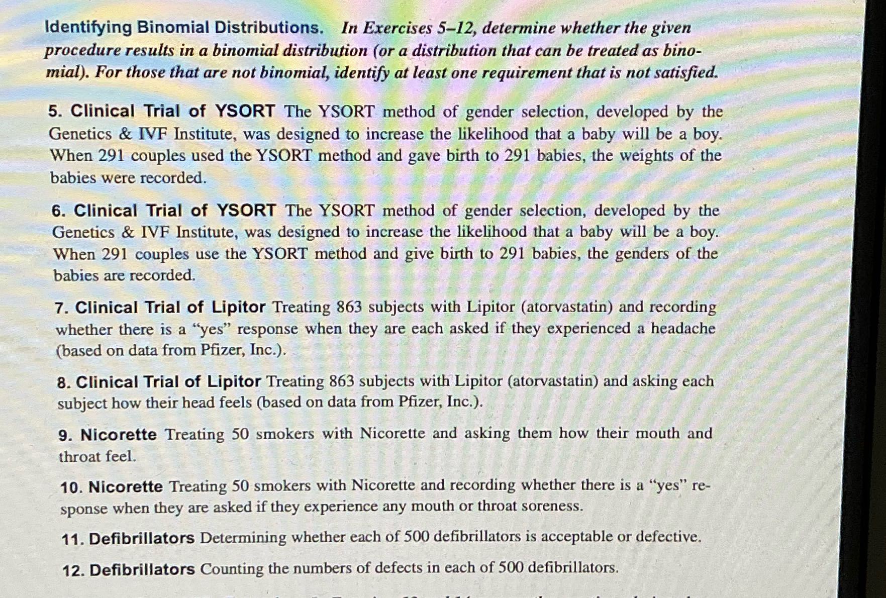 7 and 8 Identifying Binomial Distributions. Jn