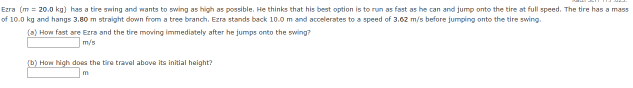 solve correctly MELE! SUE 1 en eo. Ezra (m = 20.0