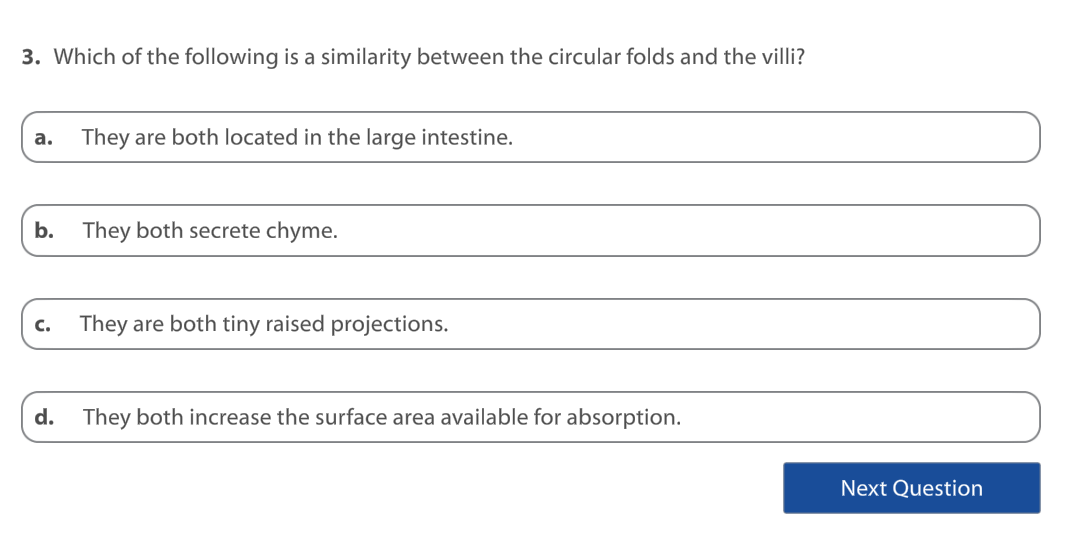 this question 3. Which of the following is a