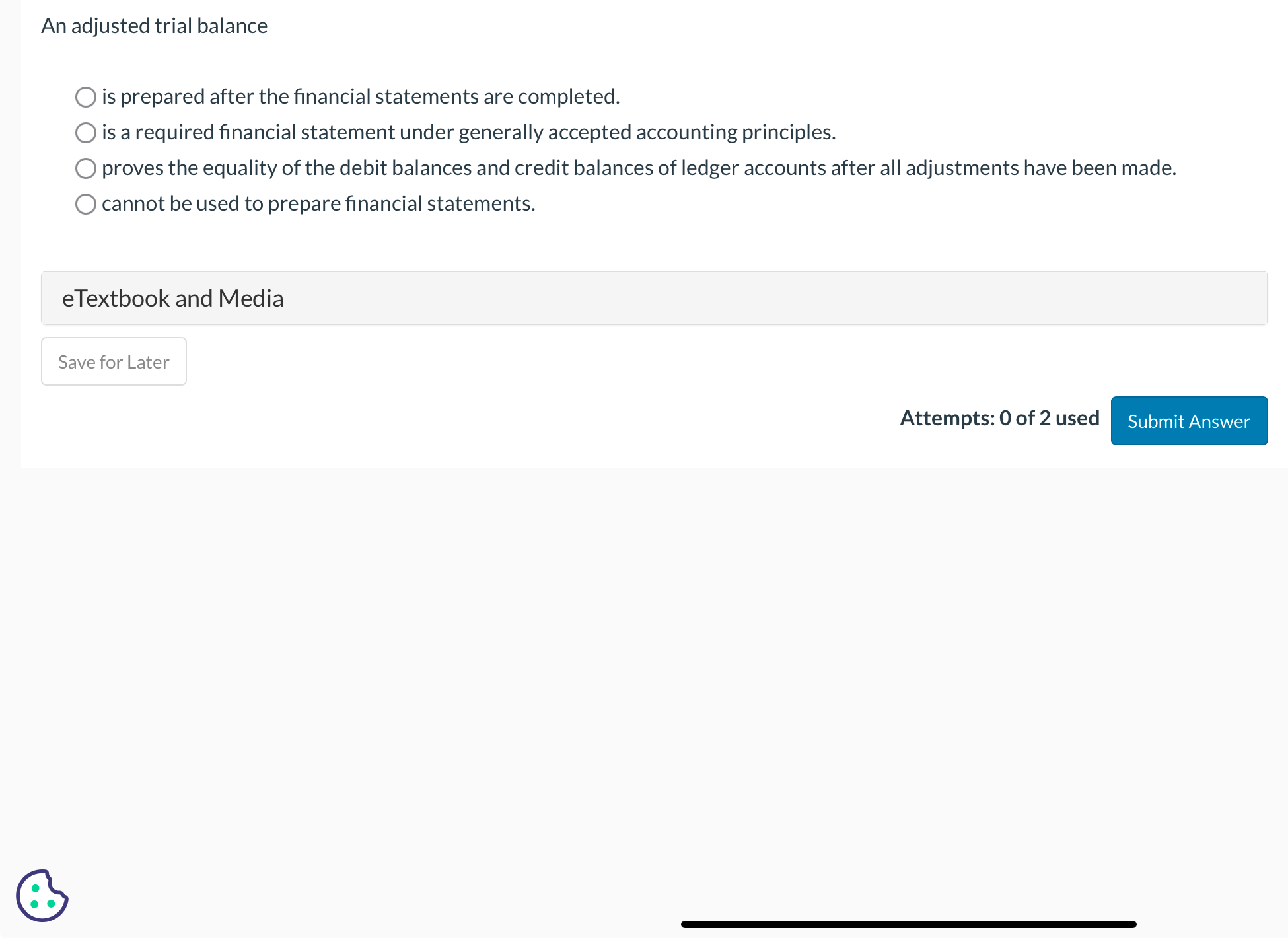 Get solution An adjusted trial balance is