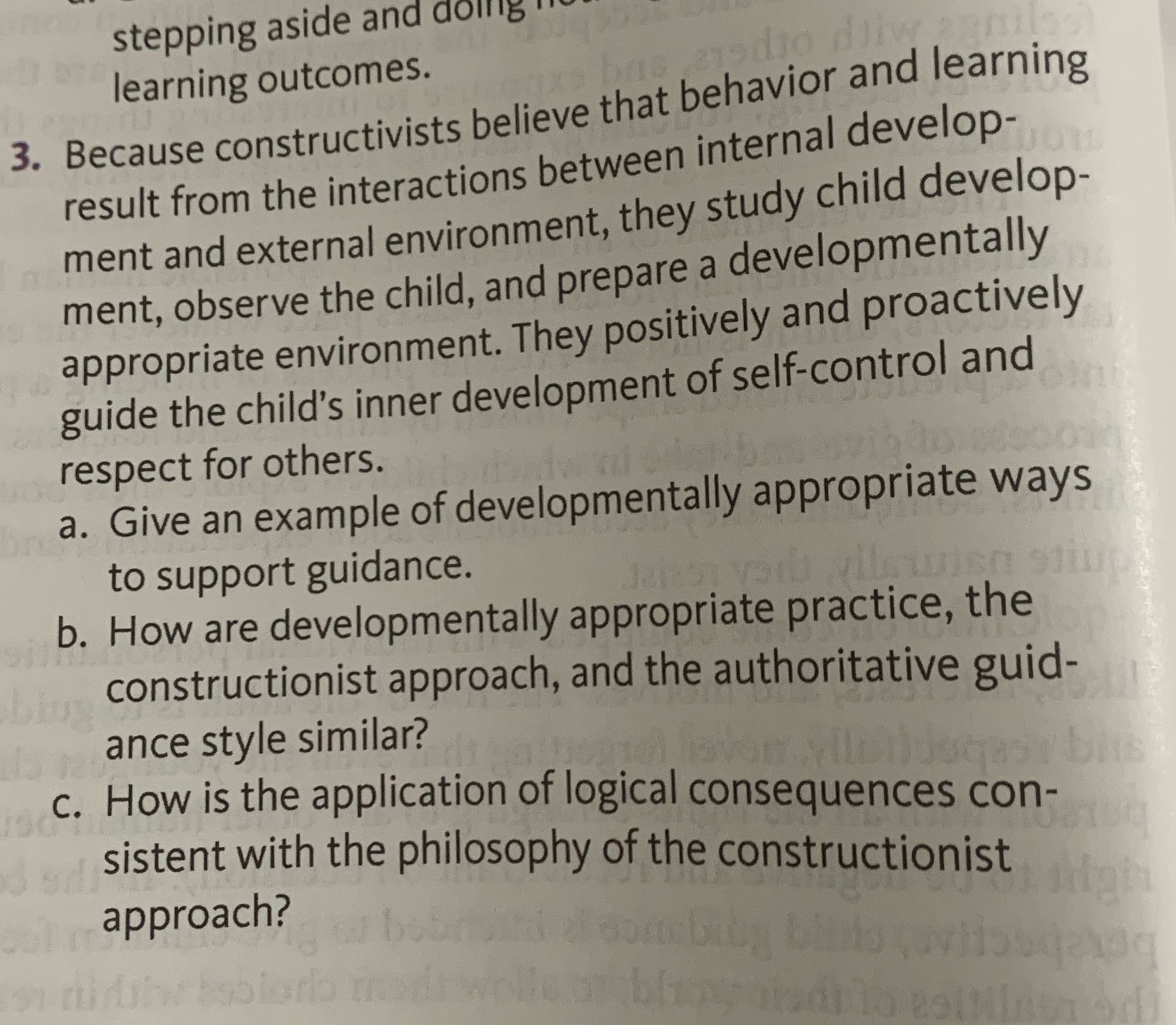 Help to answer questions in picture stepping