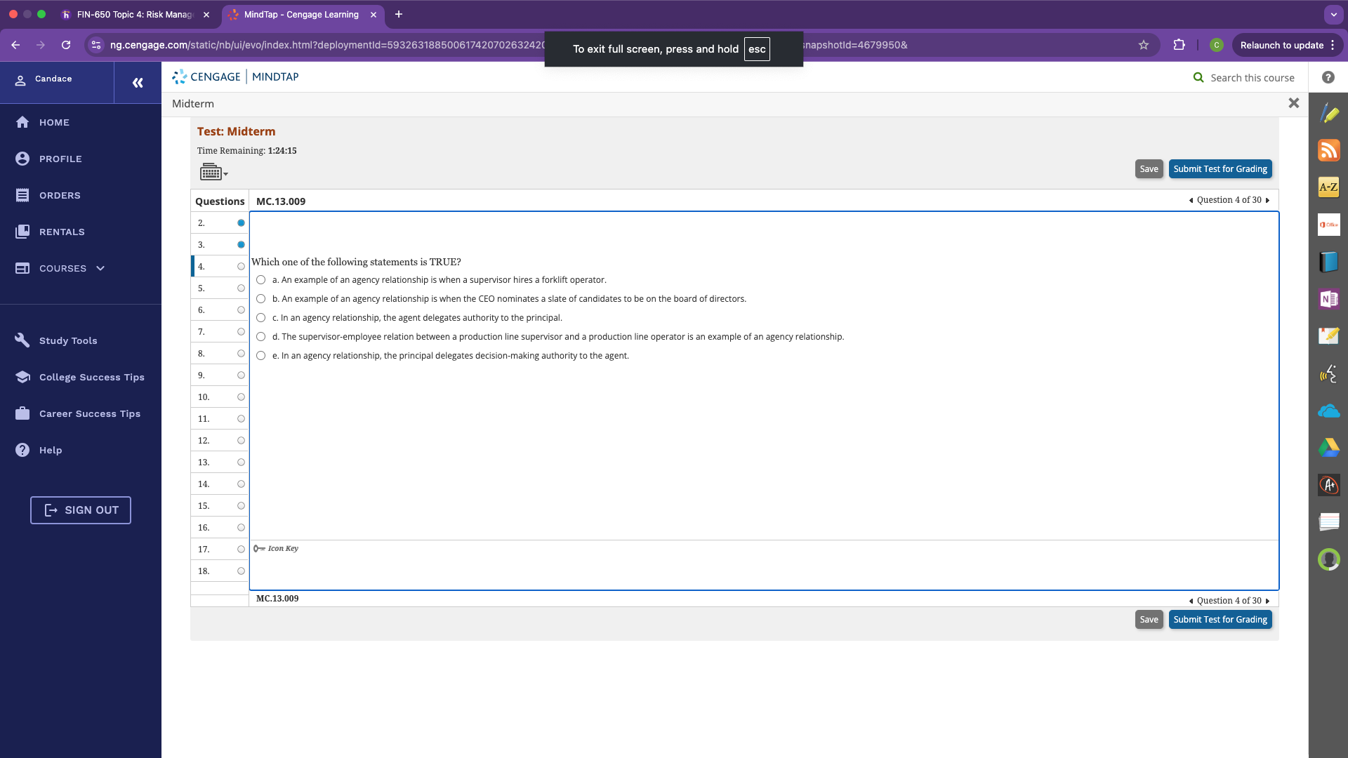find the solution 6 FIN-650 Topic 4: Risk Manage