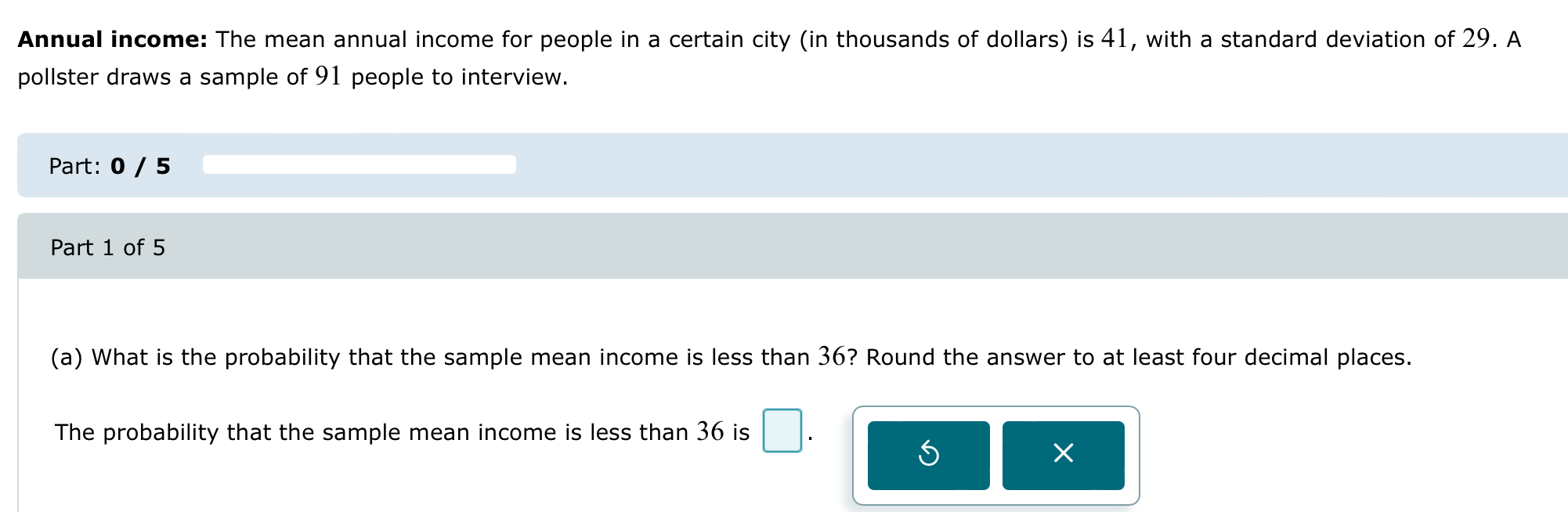 can you answer this? Annual income: The mean